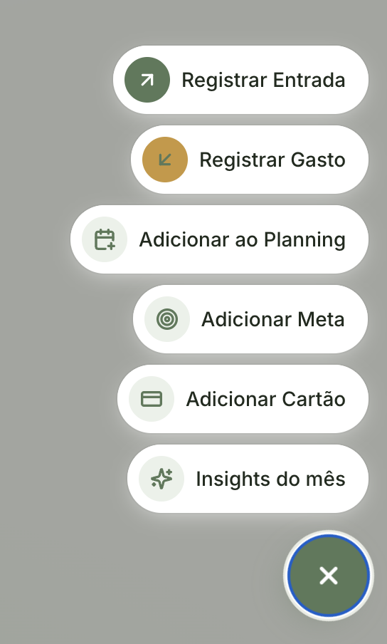 Tela de adicionar registro